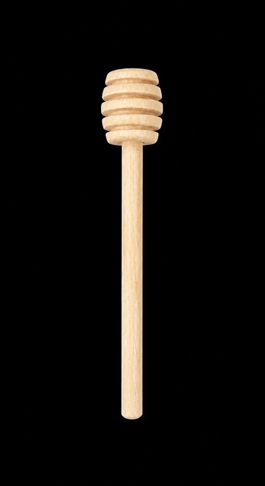 Cuillère à miel en bois naturel
