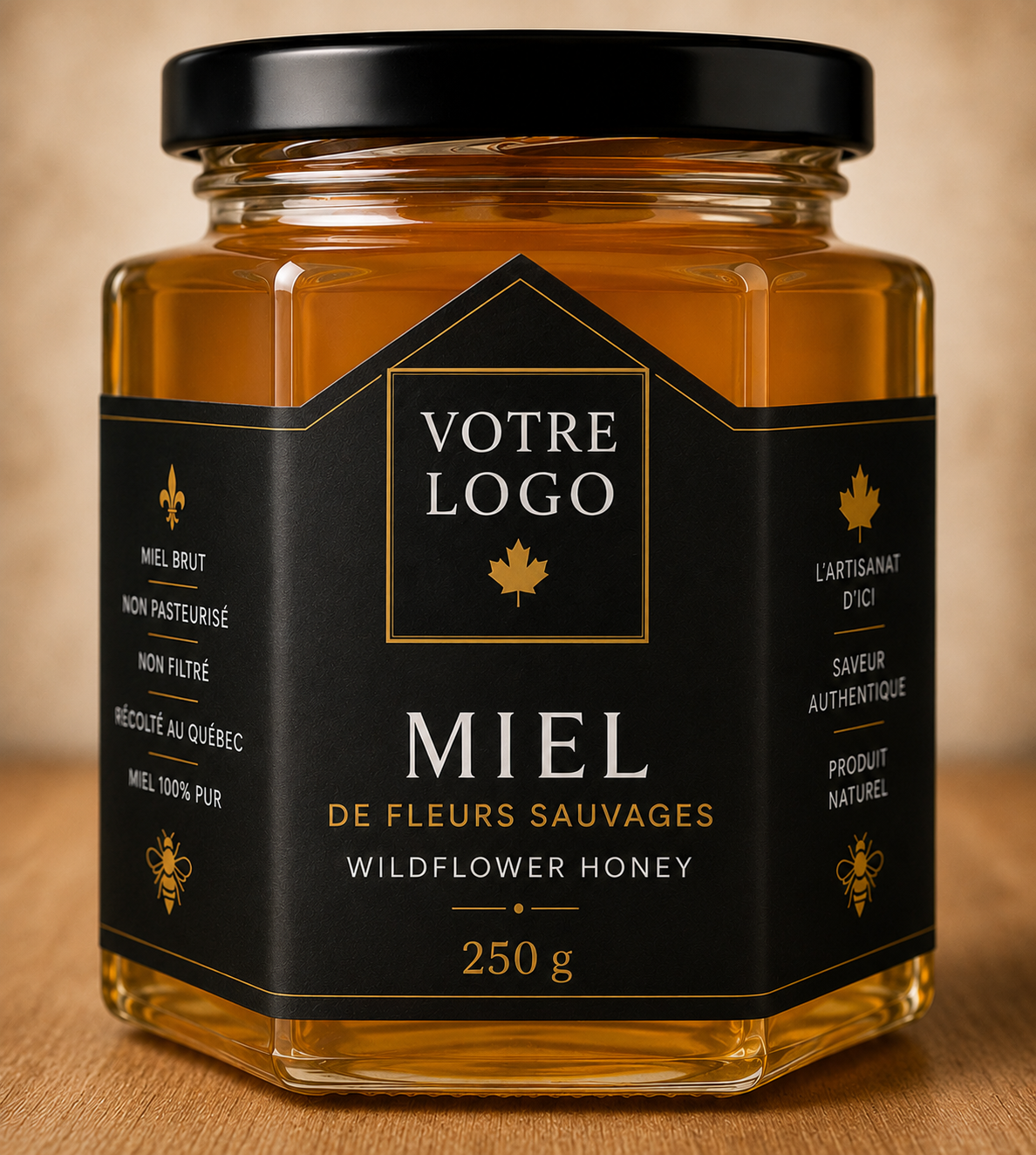 Miel personnalisé