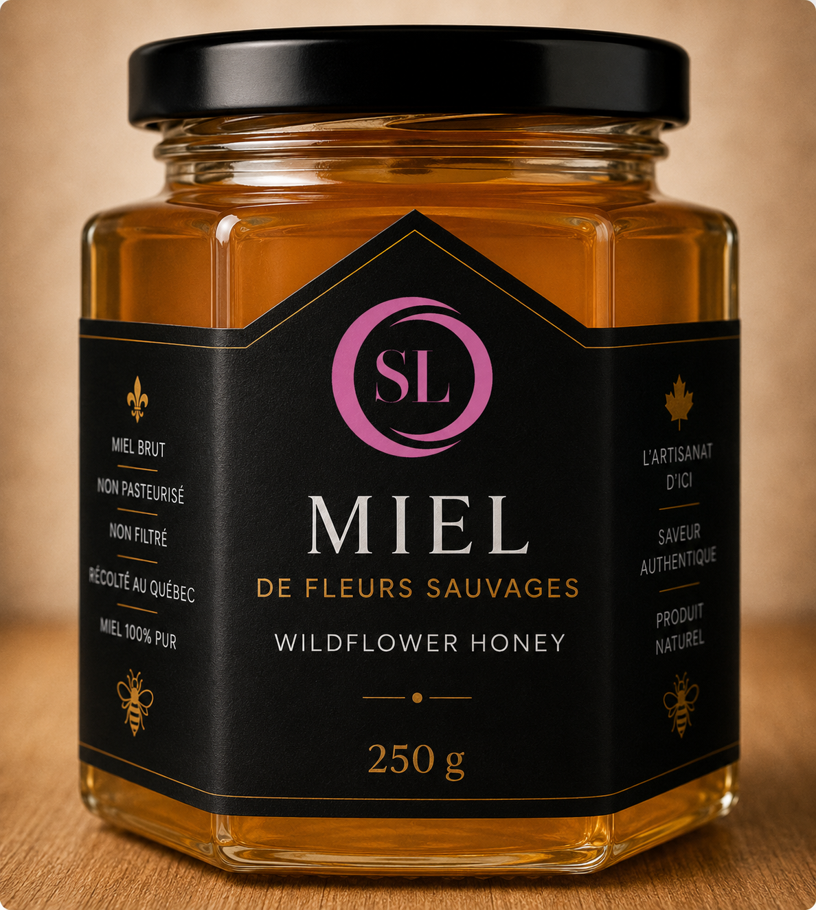 Miel personnalisé