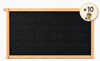 Frames for deep hive body